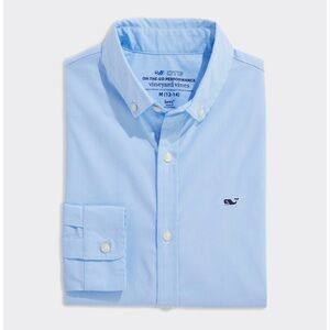 Boys' Breakwater Solid On The Go Performance Shirt
